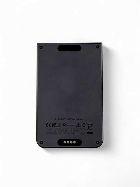 Диктофон Plaud Note ChatGPT AI Voice Recorder Black